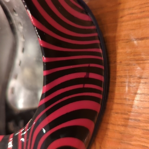 Gianni Bini Women's Patent Leather OpenToe Heels Size 6.5 - Picture 6 of 12